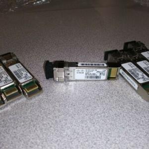 (7 Pack) Cisco DS-SFP-FC8G-SW 8-Gbps Fiber Channel Shortwave SFP+ LC Transceiver