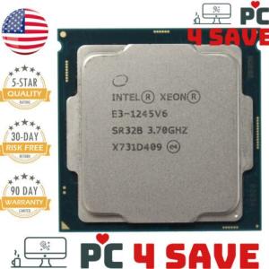 Intel Xeon E3-1245 V6 SR32B 3.70GHz 8MB 4-Core LGA1151 Workstation CPU Kaby Lake