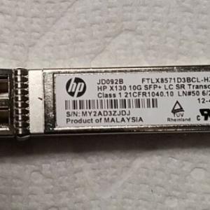 JD092B Genuine HP PROCURVE X130 10G SFP+ LC SR TRANSCEIVER