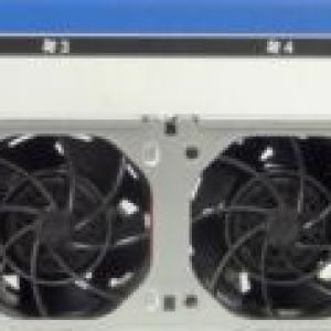 HP DL380p Gen 8 Server fan cage and fans 654569-001
