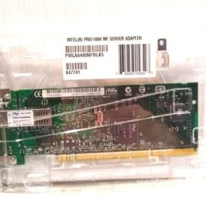 NEW INTEL PRO/1000 MF SERVER ADAPTER  PWLA8490MFBLK5  PCI-X 847741