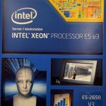 Intel BX80644E52650V3 SR1YA Xeon Processor E5-2650 v3 25M Cache, 2.30 GHz NEW