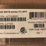 HP 4 GB SW Short Wave B-Series FC Fibre Channel SFP Transceiver AJ715A
