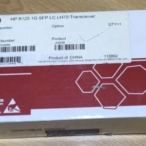 New Hp JD063B X125 1G SFP LC LH70 Transceiver, Original, "Not a Compatible"