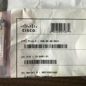 Genuine Cisco ONS-SE-GE-BXU SFP GBIC transceiver module 10-2481-01