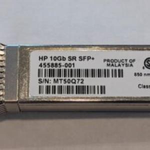 HP 455885-001 10GB SR SFP+ GBIC Transceiver