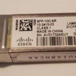 Cisco SFP-10G-SR V03 Transceiver Module 10-2415-03