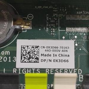 USED DELL X3D66 POWEREDGE R720 SERVER MOTHERBOARD SKU# 215467