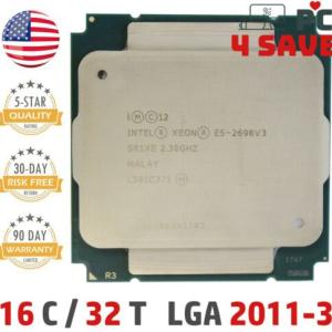 Intel Xeon E5-2698 V3 CPU 16-Cores 2.3 GHz 40MB LGA 2011-3 R3 Server SR1XE 135W