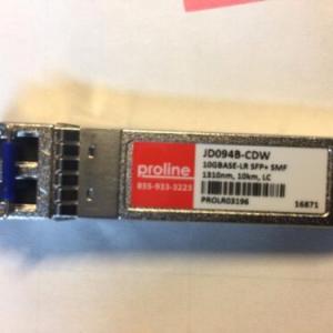 New Spare Proline HP Compatible JD094B-CDW JD094B 10G SFP+ LC LR SMF Transceiver