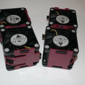 LOT OF 4 HP SERVER COOLING FAN DELTA FFR0612DHE 8B16 496066-001 463172-001