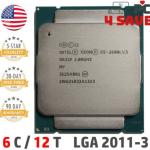 Intel Xeon E5-2608L V3 SR20B SR21P 2.0GHz 15M Six-Core LGA 2011-3 Server CPU 52W