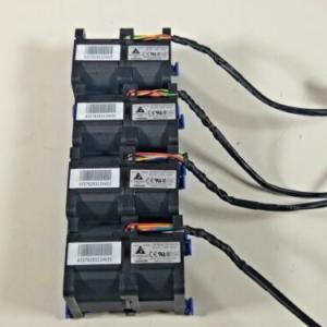 Lot of 4 HP DL160 G6 Server Cooling Fan Delta Product #GFB0412EHS Good Condition