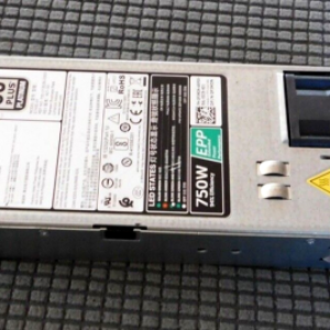 DELL E750E-S1 computer server power supply, 80 plus platinum