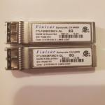 FTLF8528P3BCV-QL Finisar 8G 850nm SFP+ Transceiver (Pair) Bundle of 2