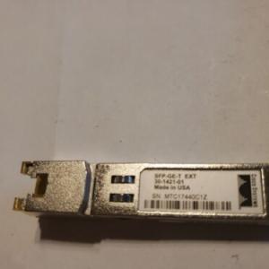 GENUINE Cisco SFP-GE-T EXT 30-1421-01 USA 1000BASE-T RJ45 SFP Transceiver