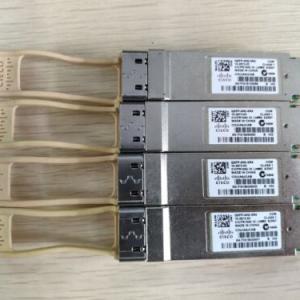 10pcs CISCO QSFP-40G-SR4 40GBASE-SR4, 4 lanes, 850 nm MMF MPO-12 transceiver