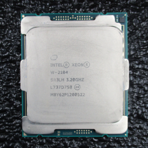 Genuine Intel Xeon W-2104 3.2Ghz Quad Core 8.25MB CPU P/N: SR3LH Tested