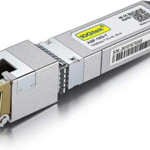 For HPP, HP Aruba 10GBase-T 10G SFP+ Transceiver RJ-45 to SFP up to 30 Meter