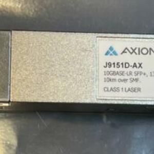 J9151D-AX AXIOM HP ARUBA COMPATIBLE SPF+ Transceiver Used