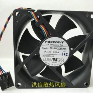 1pc Foxconn 8025 PVA080G12H-P00 12V 0.60A 4-wire Dell server fan