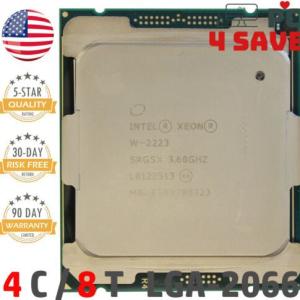 Intel Xeon W-2223 3.60 GHz 4-Core 8.25M LGA 2066 SRGSX Server CPU Processor 120W