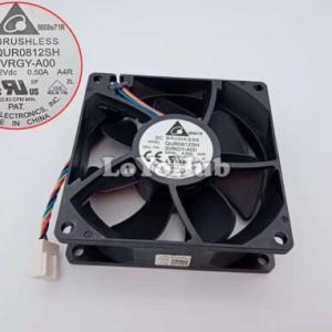 QUR0812SH Delta 8025 12V 0.5A chassis cooling fan 4-Pin DELL P/N:3VRGY-A00