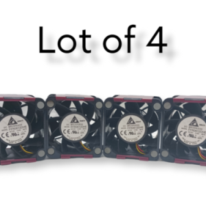(LOT OF 4) HP SERVER COOLING FAN NIDEC V60E12BS1A7 09A032 496066-001 463172-001