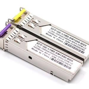 BIDI 1.25G-1550NM/1490NM-80KM-DDM-LC COMPATIBLE CISCO 1PAIR TRANSCEIVER MODULE 1