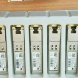 1 Genuine Cisco GLC-T 1000Base-T SFP Transceiver Optic Fiber Module 30-1410-04