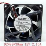 NMB 3615KL-04W-B86 12V 2.10A 9038 3-pin DELL server CPU industrial fan