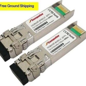 Compatible Pair 10G SFP+ BIDI 60km for Cisco Catalyst 6500 Series