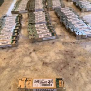 CISCO SFP-10G-SR 850nm 10GBASE-SR SFP+ Transceiver V03 NO Hologram Used