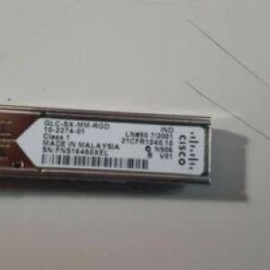Cisco 10-2274-01 1Gbps 1000Base-SX Multi-Mode Fibre 850nm SFP Transceiver Module