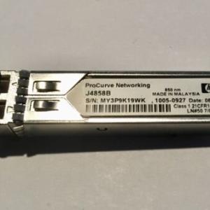 Genuine HP Procurve J4858B Gigabit 1000Base-SX LC 850nm SFP Transceiver GBIC