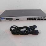 HP ProCurve 2124 J4868A 24-Port Network Switch w/ Transceiver 100-FX 25 J4853A