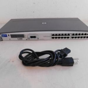 HP ProCurve 2124 J4868A 24-Port Network Switch w/ Transceiver 100-FX 25 J4853A
