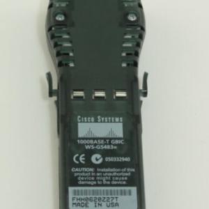 Cisco WS-G5483 1000BaseT Gigabit GBIC Transceiver Switch Module ; SL