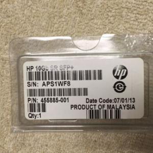 HP 455885-001 10GbE SR SFP Fibre Transceiver  455885-001 456096-001 NEW