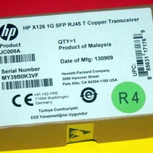 JC009A - NEW HP X126 AVAGO ABCU-5700RZ-TP1 1G RJ45 Copper Transceiver 10xAvailab