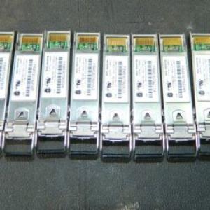 (8) JDSU JSH-42S4DB3-HP Transceiver Modules SW 4X FC  850nm sps:405287-001
