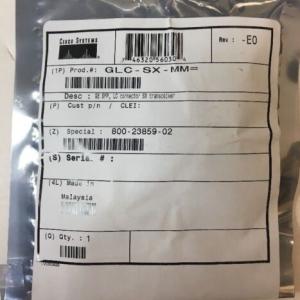 Cisco GLC-SX-MM  30-1301-02 1000BASE-SX SFP Transceiver Module New