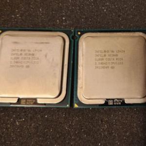 Intel Xeon L5420 SLBBR 2.5 GHz LGA 771 Quad-Core Processor CPU - Matched Set
