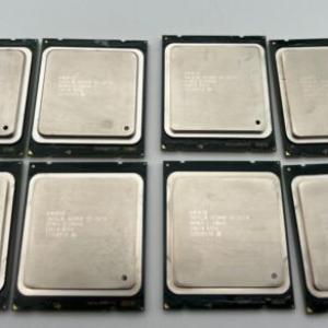 4 Matched Pairs  Intel Xeon E5-2670 2.6GHz 8-Core Processor CPU SR0KX