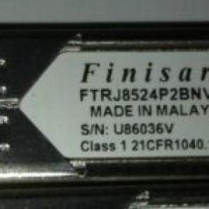 11x Finisar FTRJ8524P2BNV 4Gb Shortwave 850nm SFP Transceivers