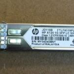 HP JD118B HP X120 FTLF8519P2BNL-HZ 1000BASE-SX 1G SFP LC SX Transceiver