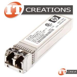 HP TRANSCEIVER 8GB SHORT WAVE FIBRE CHANNEL FC SFP+ OPTICAL PLRXPL-VE-SH4-3H-HP