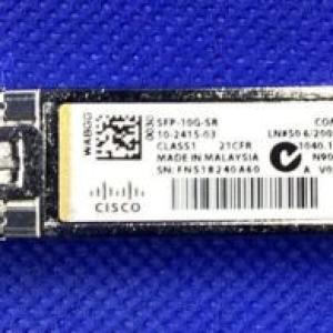 Original CISCO SFP-10G-SR V03 10-2415-03 850nm 10GBASE-SR SFP+ Multi mode Module