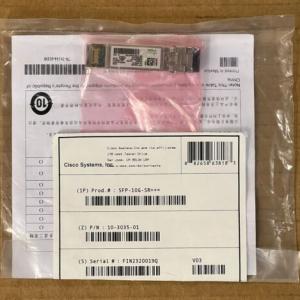 TAA Compliant Genuine Cisco SFP-10G-SR++ SFP+ Transceiver Module LC-LC 10GE MMF