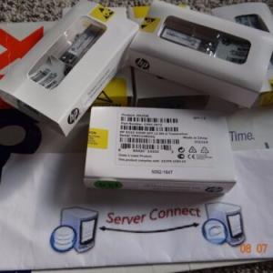 - QTY-1 - J9100B NEW GENUINE HP X112 100M SFP LC BX-U TRANSCEIVER 1990-3872 GBIC
